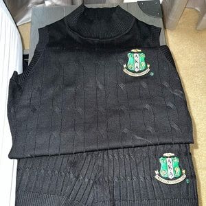 Alpha Kappa Alpha Two Piece Set
